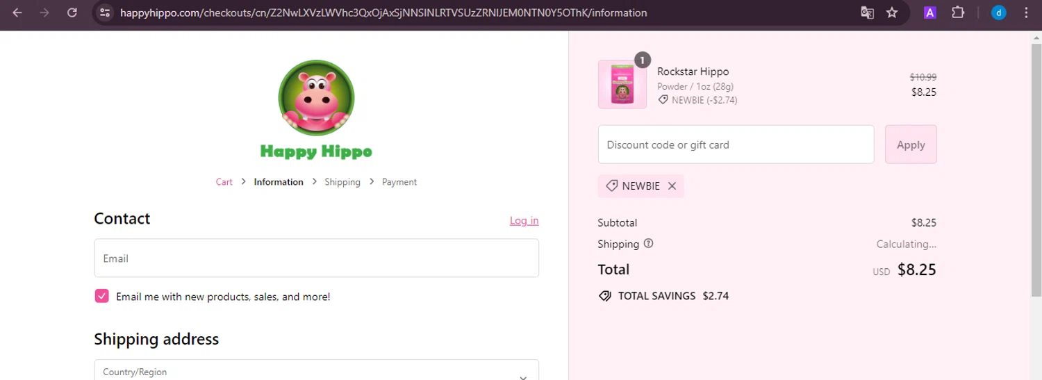 Happy Hippo Promo Codes 25 Off July 2024