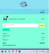 CUT coupon verification screenshot