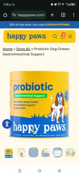 ILOVEHAPPYPAWS coupon verification screenshot