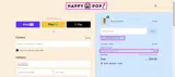 WELCOMEHAPPY15! coupon verification screenshot