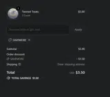 SAVEMORE coupon verification screenshot