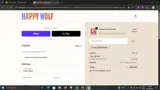 Happy Wolf coupon verification screenshot