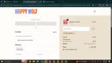 Happy Wolf coupon verification screenshot