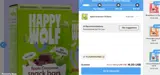 Happy Wolf coupon verification screenshot