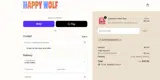 Happy Wolf coupon verification screenshot
