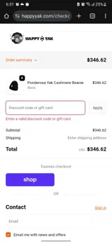 BEANIE-30 coupon verification screenshot
