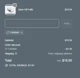 HYHQ5554WG coupon verification screenshot