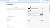 Harbor and Sprout coupon verification screenshot