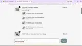 Harbor and Sprout coupon verification screenshot