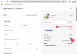 Harbor & Thorne coupon verification screenshot