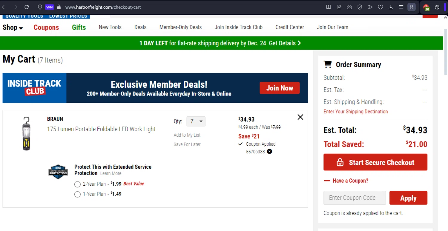 Harbor Freight Promo Codes 60 Off December 2023