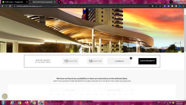 Hard Rock Hotel checkout page showing Hard Rock Hotel promo code box | Screenshot taken by SimplyCodes community member on Jul 4, 2025