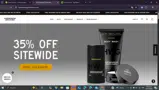 HOLIDAY35 coupon verification screenshot