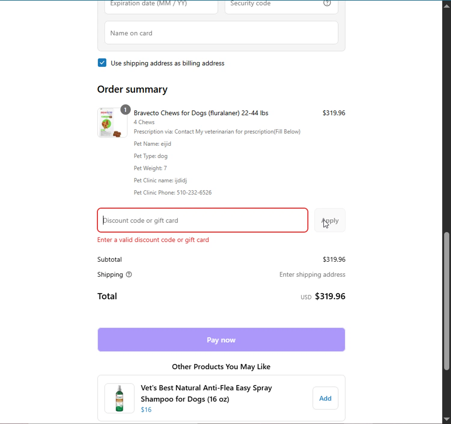 HardyPaw discount code screenshot showing code 15%offtag applied at HardyPaw checkout page. Uploaded by SimplyCodes community member Raibelys_18 on Jun 16, 2025