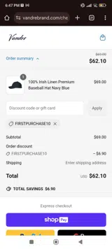 MEMDAY25 coupon verification screenshot