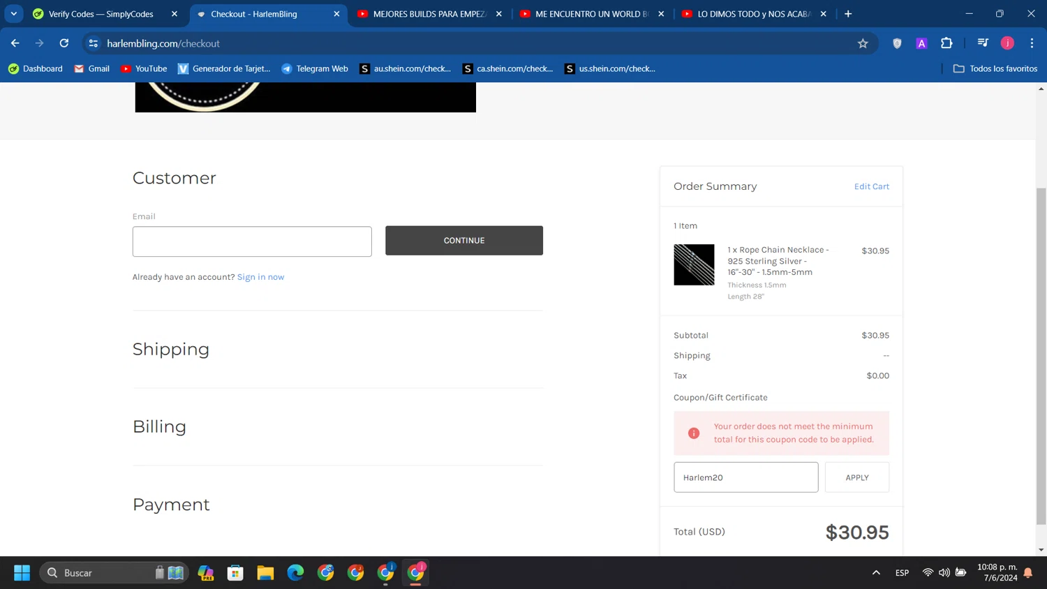 Harlem Bling Coupon Codes 15 Off August 2024