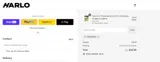 WELCOME20 coupon verification screenshot