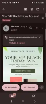 Bf30 coupon verification screenshot