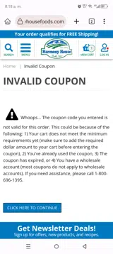 summer20 coupon verification screenshot