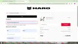 Haro Bikes coupon verification screenshot