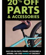 Haro Bikes coupon verification screenshot