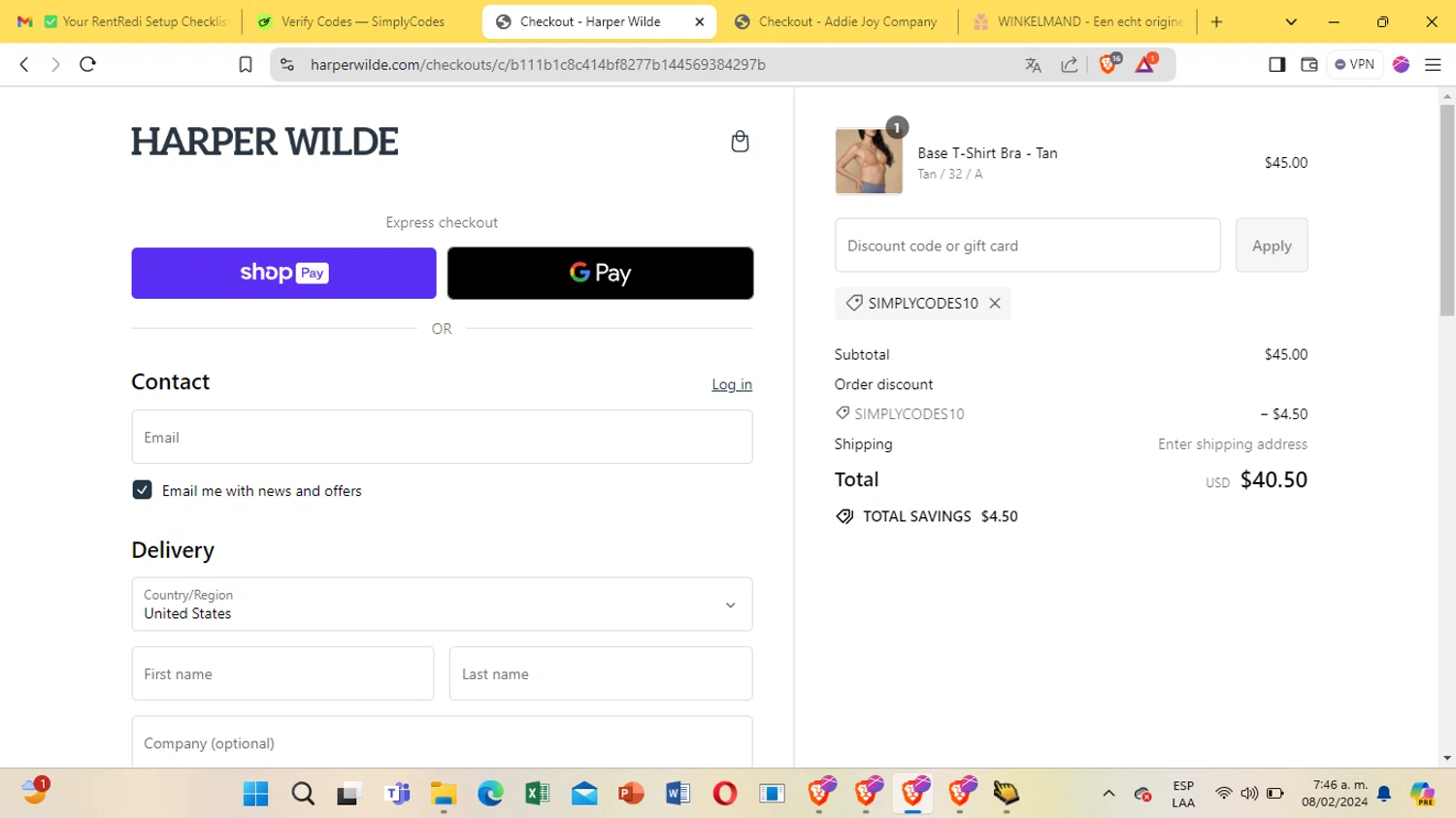 Harper Wilde Discount Codes 10 Off September 2024