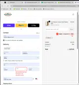 SAVE10 coupon verification screenshot