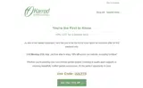 Harrod Horticultural coupon verification screenshot
