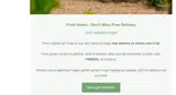 Harrod Horticultural coupon verification screenshot