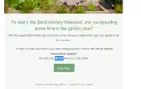 Harrod Horticultural coupon verification screenshot