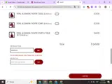 BOMRUSH coupon verification screenshot