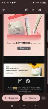 September5 coupon verification screenshot