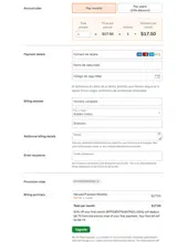 EFFICIENTMONTHLY coupon verification screenshot