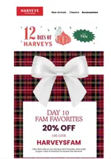 harveysfam coupon verification screenshot