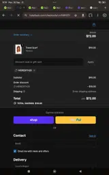 Meredith20 coupon verification screenshot