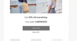 labor2025 coupon verification screenshot