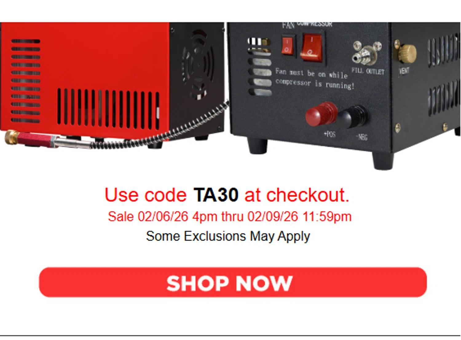 HatsanUSA coupon code screenshot showing code TA30 applied at HatsanUSA checkout page. Uploaded by SimplyCodes community member valeriaantonieta on Feb 6, 2026