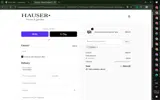 Hauser Stores coupon verification screenshot