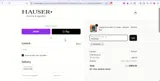 Hauser Stores coupon verification screenshot