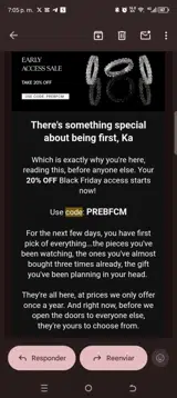 PREBFCM coupon verification screenshot