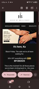 BFCM2025 coupon verification screenshot