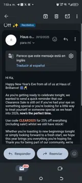 Clear2025 coupon verification screenshot