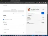 HAUTE10 coupon verification screenshot