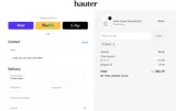 Hauter Water coupon verification screenshot