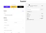 Hauter Water coupon verification screenshot