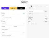 Hauter Water coupon verification screenshot