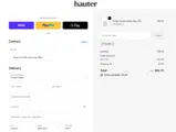 Hauter Water coupon verification screenshot