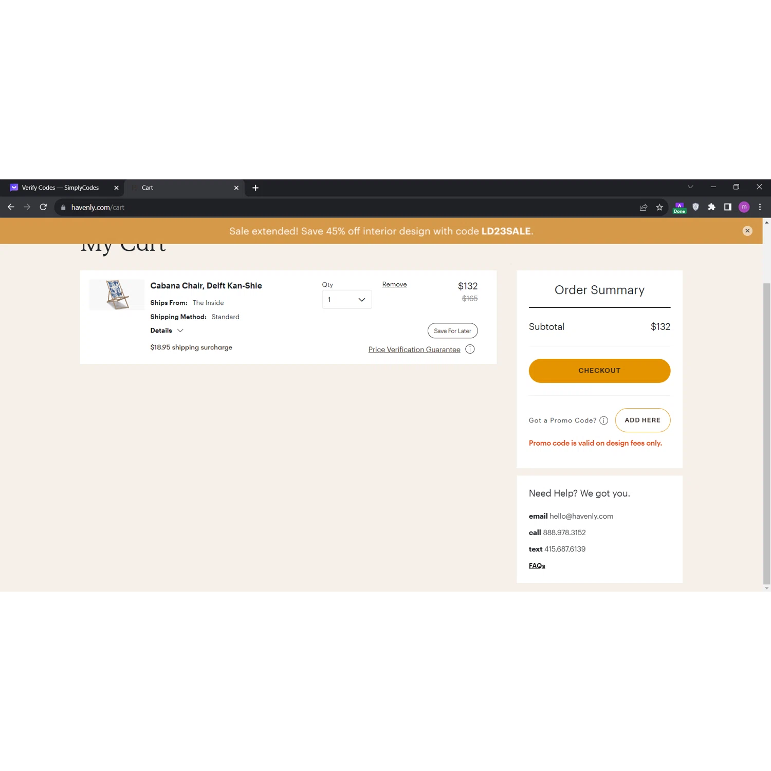 45 off Havenly Promo Codes September 2023 SimplyCodes
