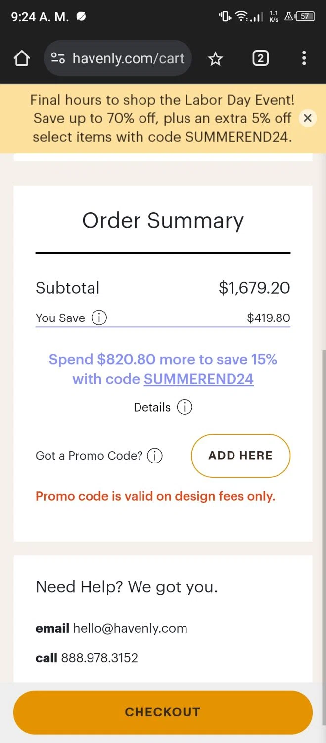 Havenly Promo Codes 50 Off October 2024