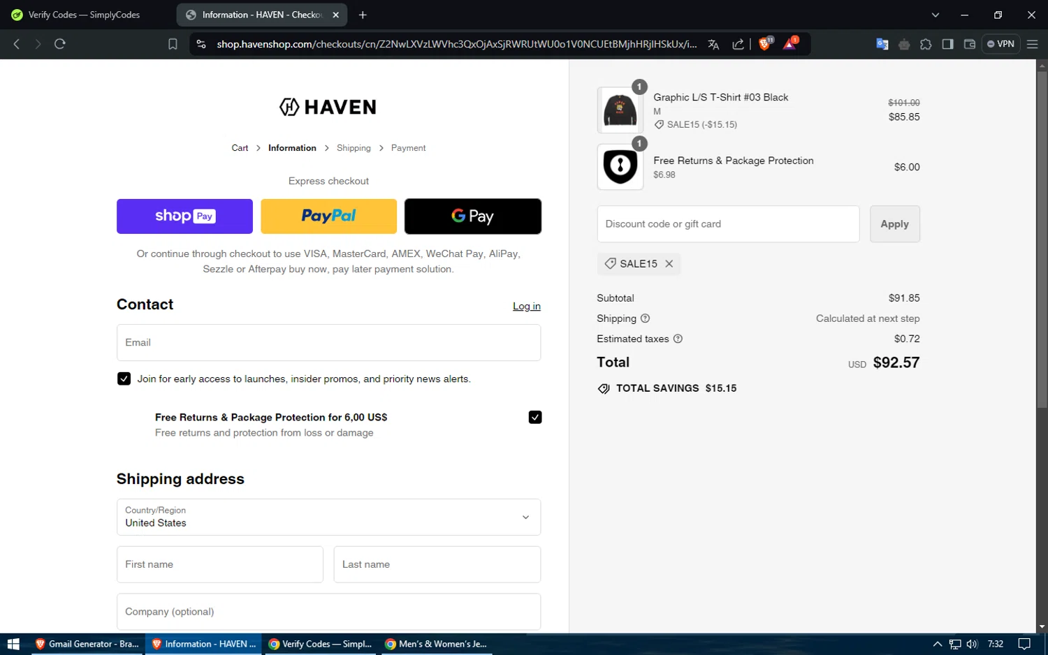 Haven Shop Promo Codes - 25% Off | December 2024